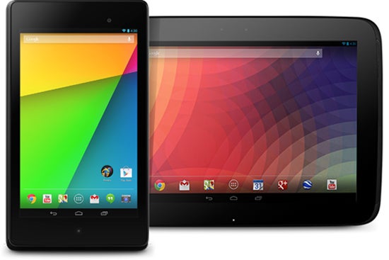 Google Nexus 7 and Nexus 10 Tablets