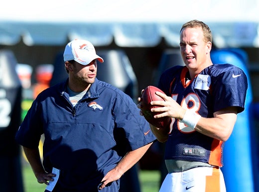 Petyon Manning Adam Gase Denver Broncos PlayerLync