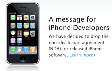 apple nda lifted