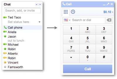 Gmail voice chat
