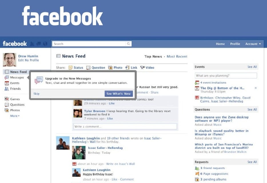 Facebook Messages
