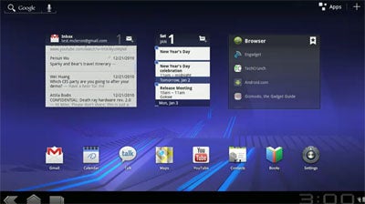 Google Android 3.0 Honeycomb