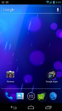 Android Ice Cream Sandwich UI