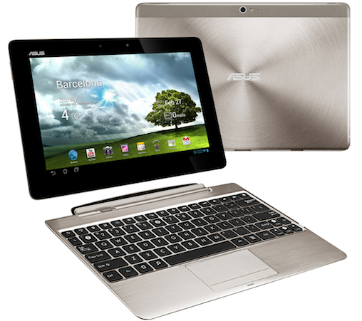 The Asus PadFone and Transformer Pad tablet