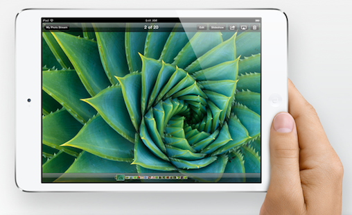 ipad mini 2 gets better display
