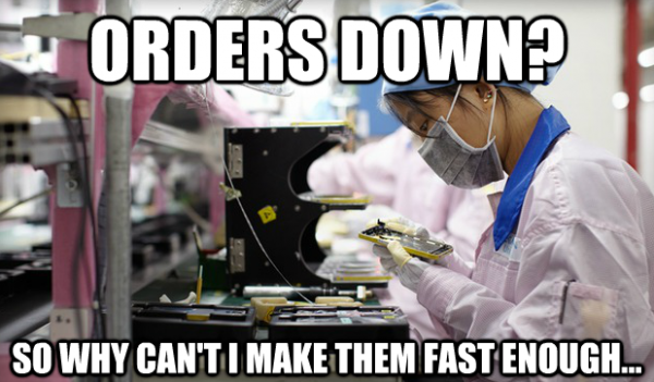 Apple supply chain alarm bells