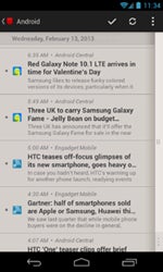 Google Reader App Press