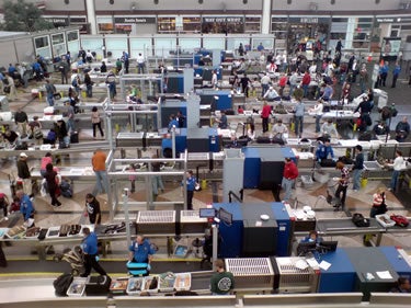 Beyond TSA airport security checkpoints, highlighting how ineffective airport security is by weaponizing everyday items sold in airports beyond the checkpoints