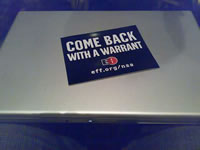 I do not consent to the search of this device, come back with a warrant
