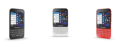 Blackberry's qwerty Q5 smartphone
