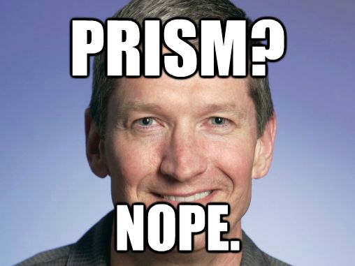 Apple PRISM denial
