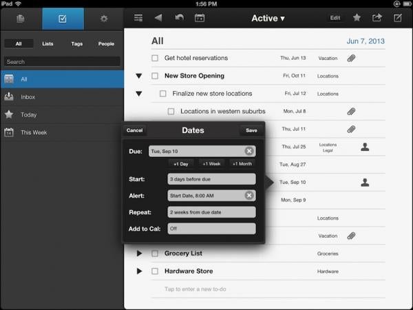 NoteSuite for Apple iPad
