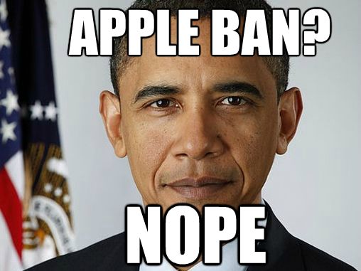 Obama vetoes ITC Apple ban for Samsung