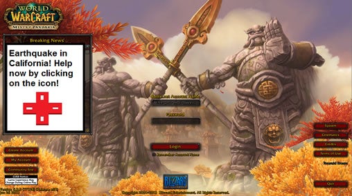 World of Warcraft Internet Response League crowdsourcing disaster alert