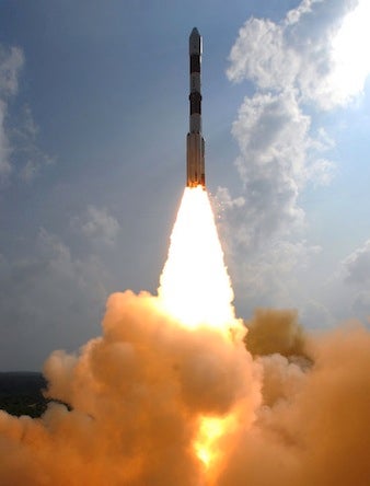 PSLV-C25 blastoff