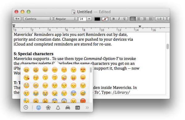 An A-Z guide to OS X Mavericks: Part two (N-Z)