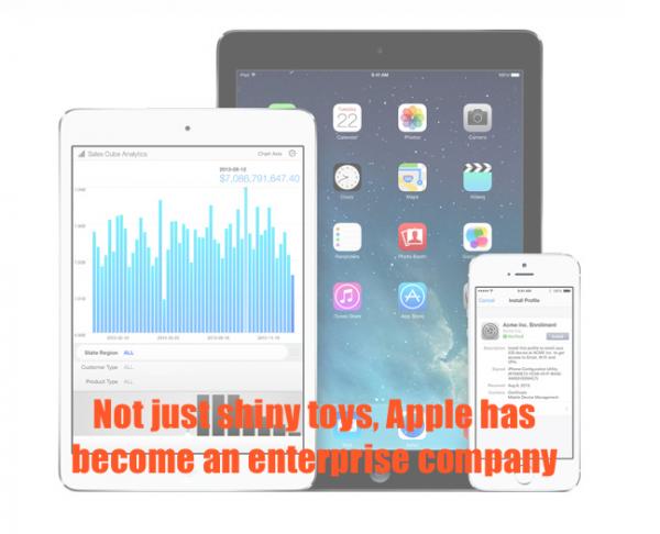 More than shiny: Apple is an enterprise firm