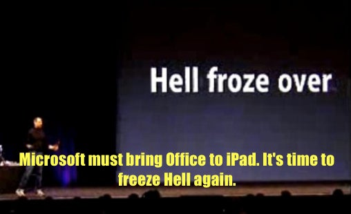 Office for iPad marks end of the platform wars