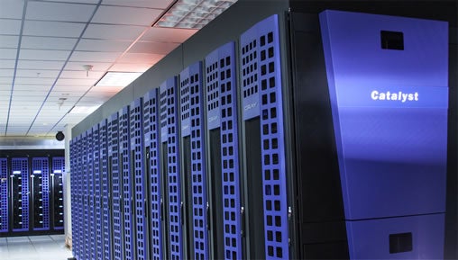 Supercomputing beast Catalyst at Lawrence Livermore National Laboratory