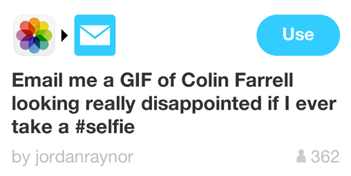 Take no selfies