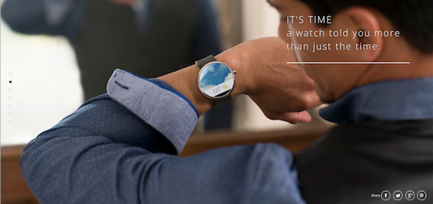 Moto 360 smartwatch