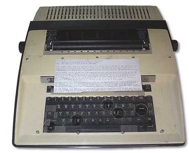 Portable Teletype