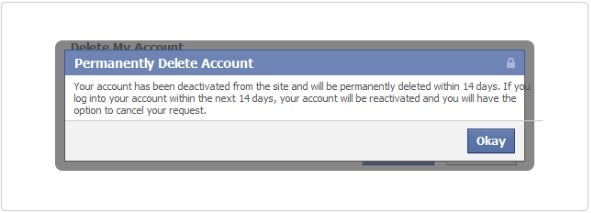 facebook deactivated not deleted