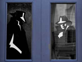 Doorway of the International Spy Museum