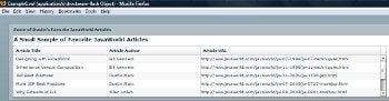 Flex application populated via Java servlet
