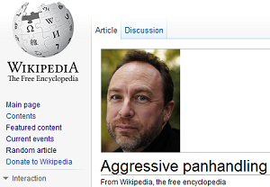 panhandling