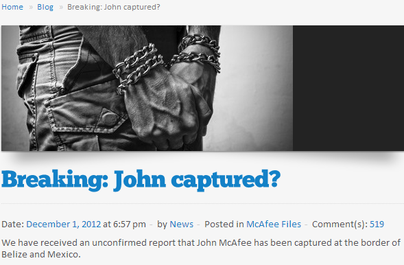 captured
