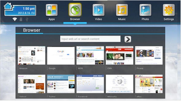 Favi SmartStick user interface