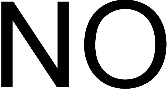 no