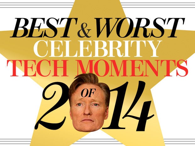 celebrity tech moments