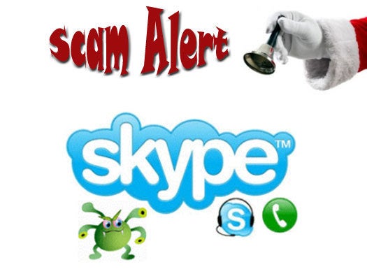 Skype Message Scare