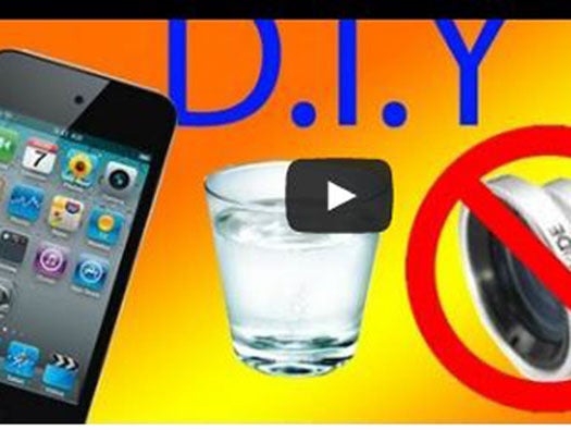 Screenshot of DIY youtube video starting shot