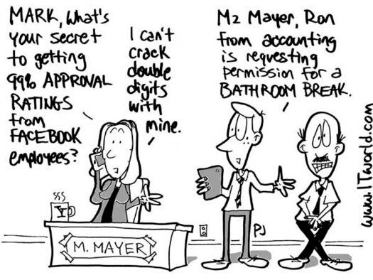 Marissa Mayer needs advice from Mark Zuckerberg