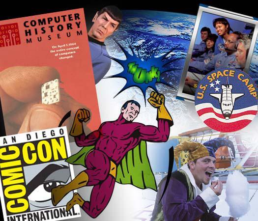 Vacation spots to fit the geeky lifestyle