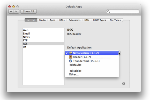 safari rss reader