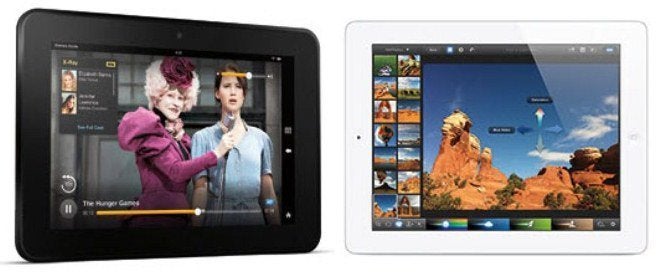 ipad, kindle fire