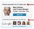 linkedin google jobs