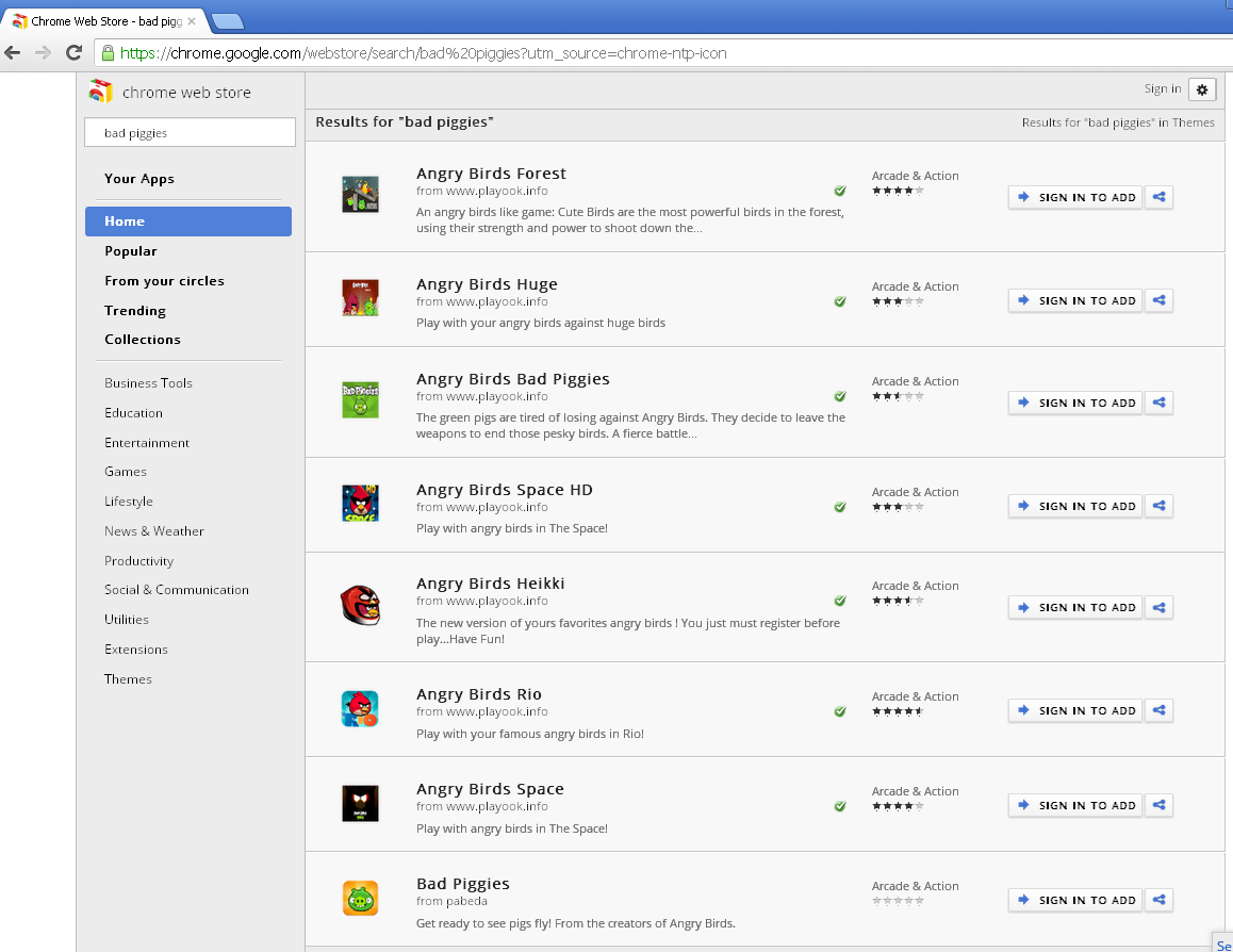 google chrome games apps