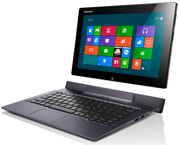 Lenovo shows off Windows 8 gear: Tablets, RT convertible laptops, and ...