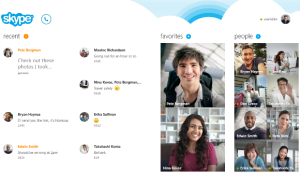windows 8, skype