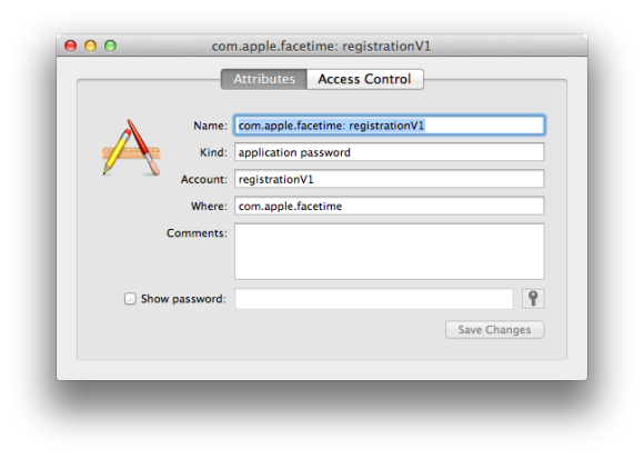 mac access passwords keychain