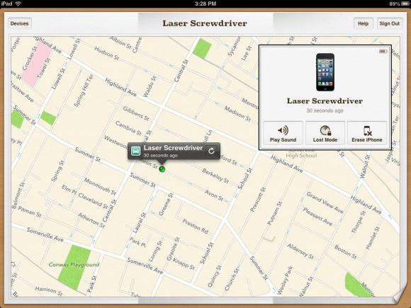 Find My Iphone Update Brings Direction Support Macworld