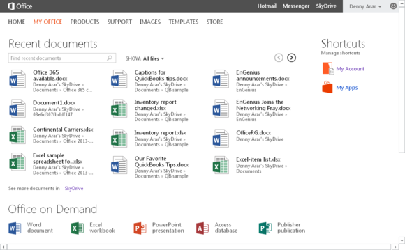 Microsoft Office 13 Is Here Hands On Impressions And Buying Advice Pcworld