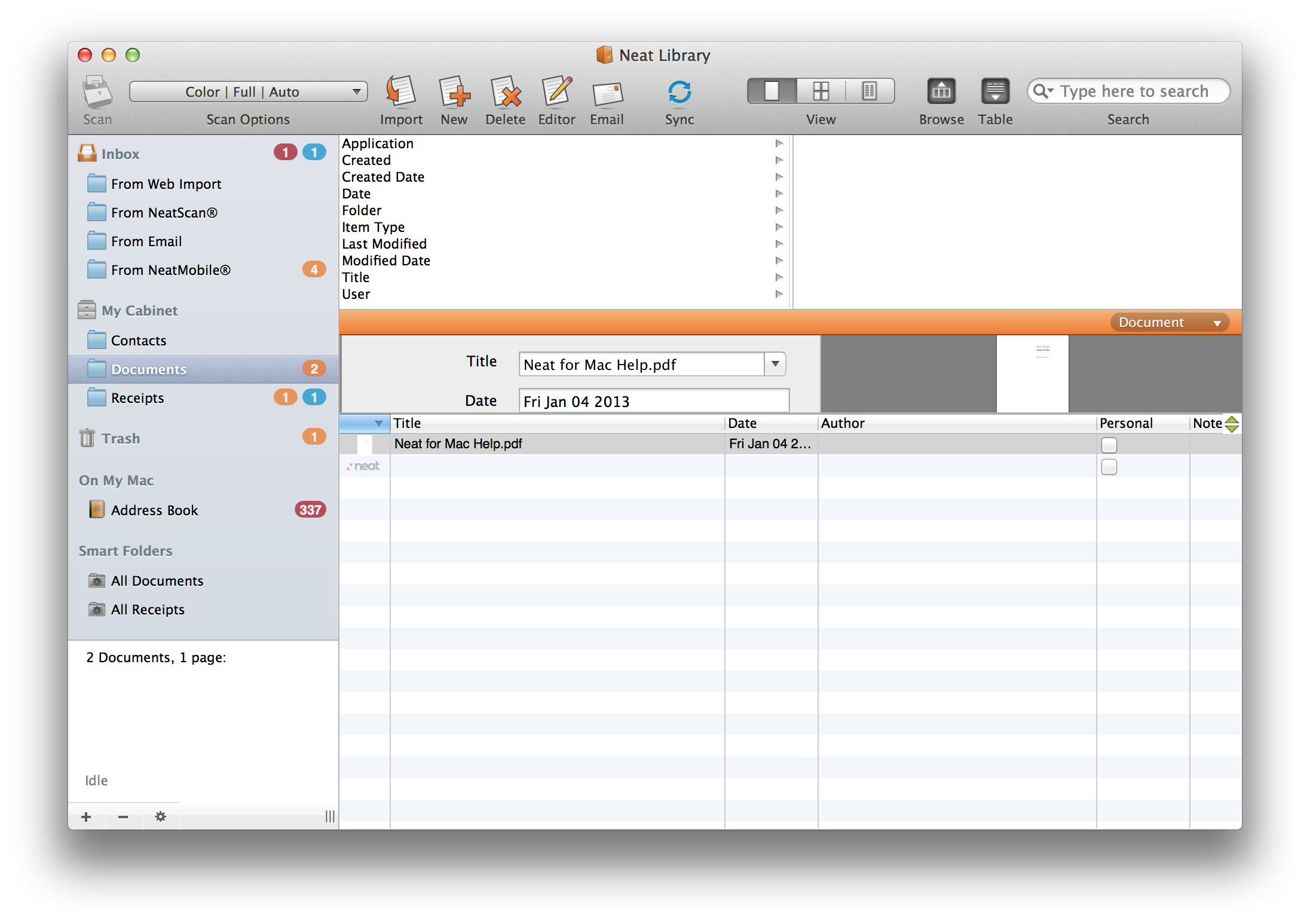 business document app for mac