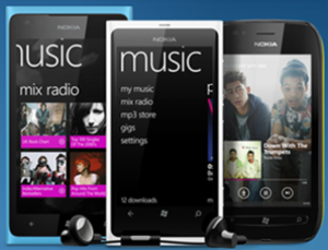 nokia lumia music