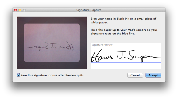 how to make an electronic signature on mac